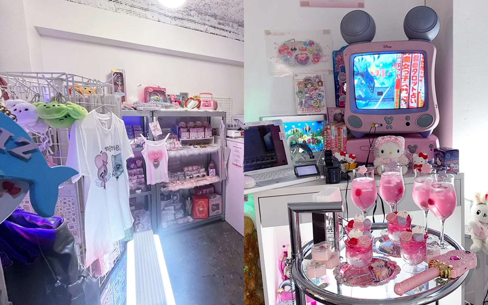 menmeiz SHOP&CAFEの店内